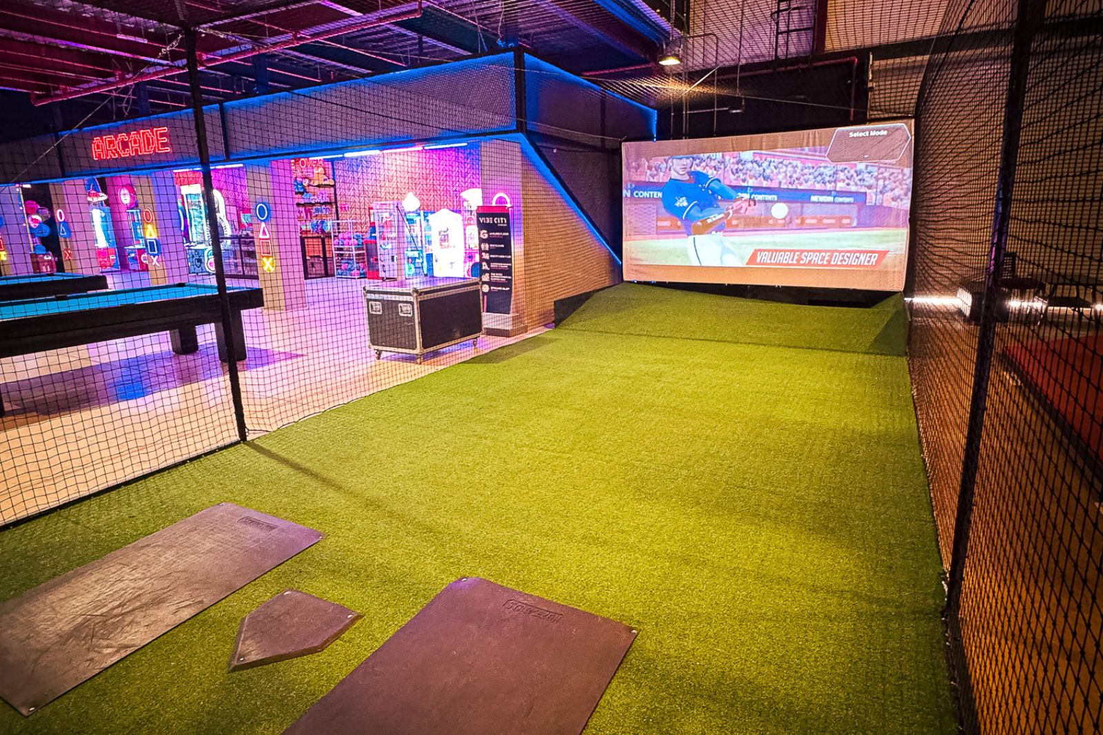 New Batting Simulator at Vibe City